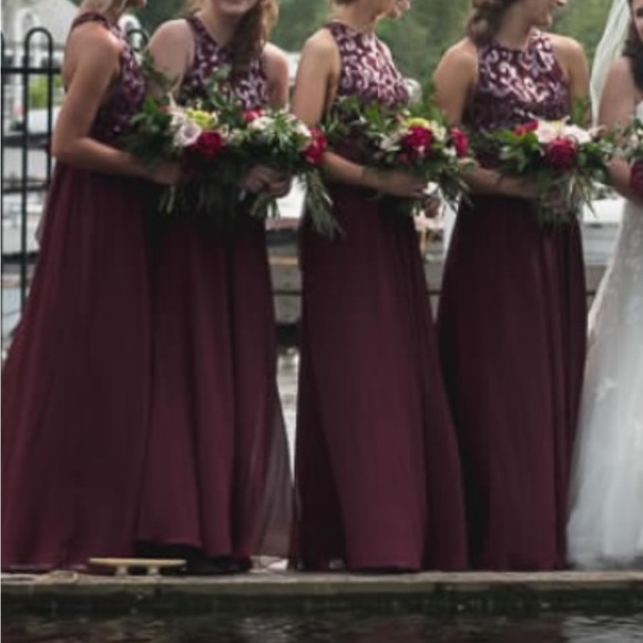 David’s Bridal Bridesmaid Dress - Picture 1 of 2